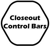 Closeout Control Bars