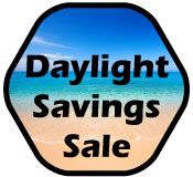 Daylight Savings Sale