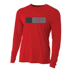Crazyfly Long Sleeve Water Jersey - Red