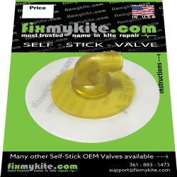 FixMyKite.com CORE One Pump Yellow Kiteboarding Valve