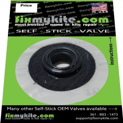 FixMyKite.com RRD Inflate/Deflate Screw Valve - Base Only