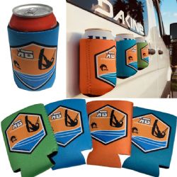 4 Pack Free Shipping Deal -  Magnetic Can Cooler - Beverage Insulator - Drink Holder